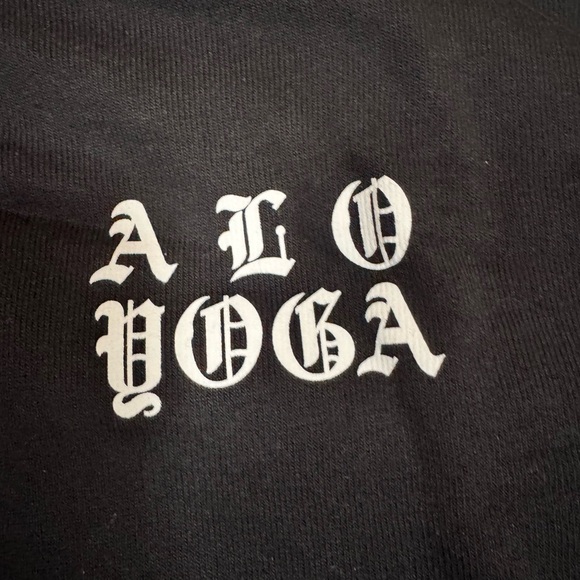 ALO Yoga Rare Black Vantage Crewneck sweater, mindful movement logo, size large - Picture 2 of 6